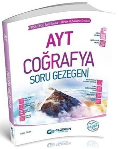 2025 Gezegen Yayıncılık AYT Coğrafya Soru Gezegeni