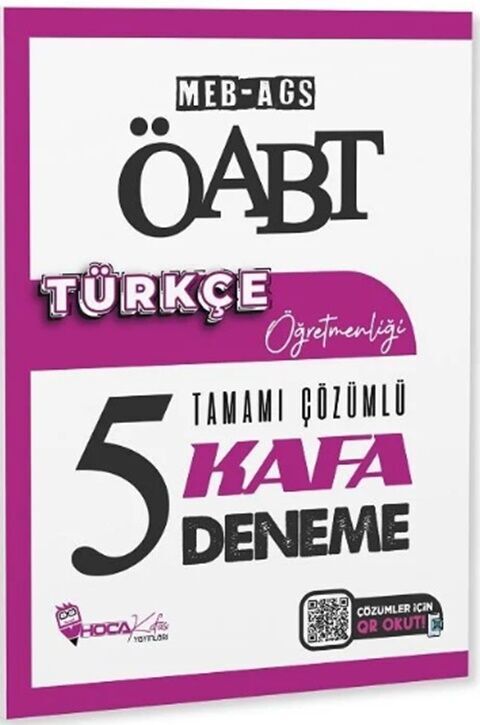 Hoca Kafası ÖABT MEB AGS Türkçe Öğretmenliği 5 Kafa Deneme