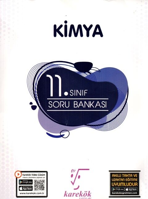 Karekök Yayınları 11. Sınıf Kimya Güncel Soru Bankası