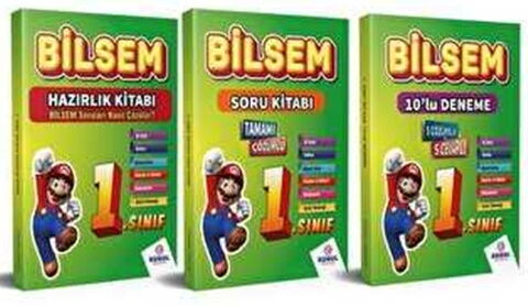 2025 Kurul Yayıncılık 1. Sınıf BİLSEM Hazırlık Seti Konu Soru Deneme 3 lü Set