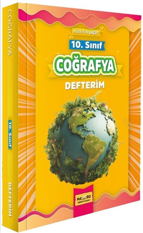 Makro Kitabevi 10. Sınıf Coğrafya Defterim