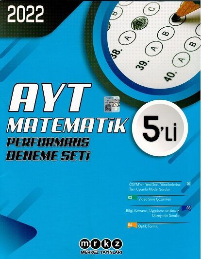 Merkez Yayınları AYT Matematik Performans 5 li Deneme