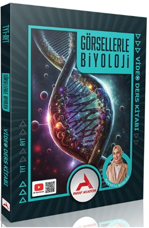 Paraf Yayınları TYT AYT Kuvvetli Biyoloji Görsellerle Biyoloji Video Ders Kitabı