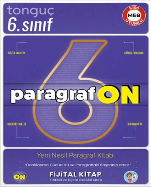 Tonguç Akademi 6. Sınıf ParagrafON Soru Bankası