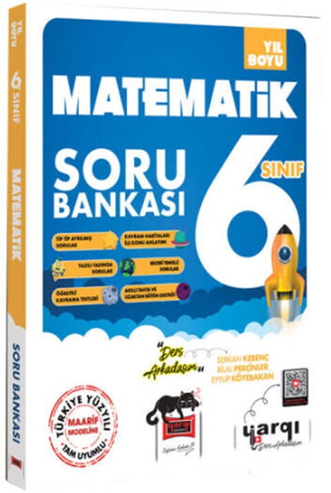 Ders Arkadaşım 6. Sınıf Matematik Yıl Boyu Soru Bankası