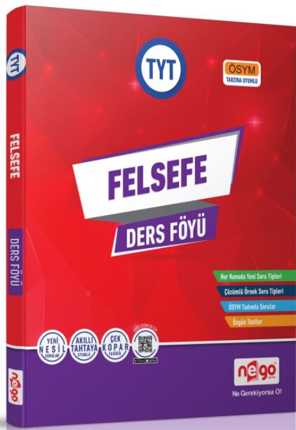 Nego Yayınları TYT Felsefe Ders Föyü