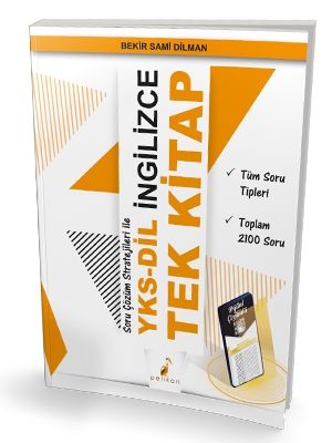 Pelikan Yayınları YKSDİL Soru Çözüm Stratejileri ile İngilizce Tek Kitap Dijital Çözümlü