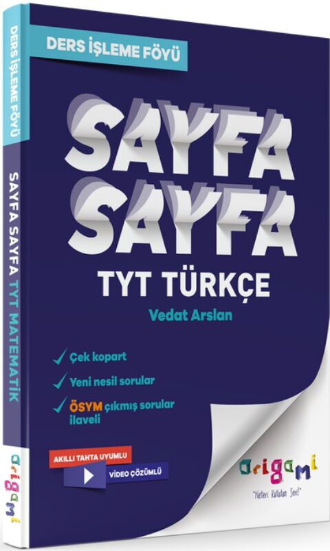 Tammat Yayıncılık TYT Türkçe Sayfa Sayfa Ders İşleme Föyü