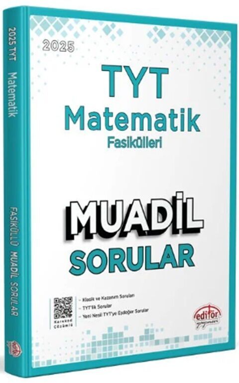 Editör Yayınları TYT Matematik Fasikülleri Muadil Sorular