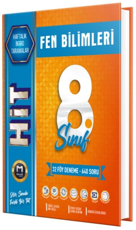 Mozaik Yayınları 8. Sınıf Fen Bilimleri Hıt 32 Deneme