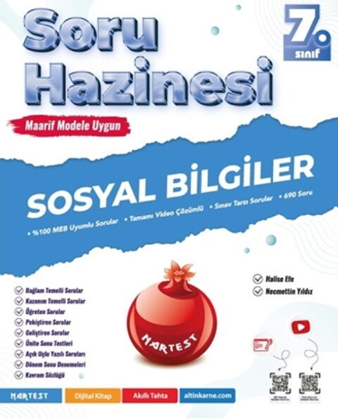 Nartest 7. Sınıf Sosyal Bilgiler Soru Hazinesi