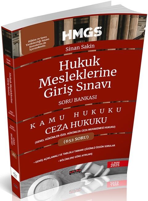 Savaş Yayınları 2025 Ceza Hukuku Genel ve Özel Hükümler Soru Bankası