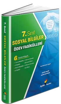  Aydın Yayınları 7. Sınıf Sosyal Bilgiler Ödev Fasikülleri