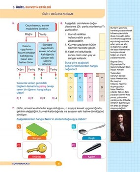  Dikkat Atölyesi Yayınları 4. Sınıf İpuçlu Fen Bilimleri Yeni Nesil Soru Bankası