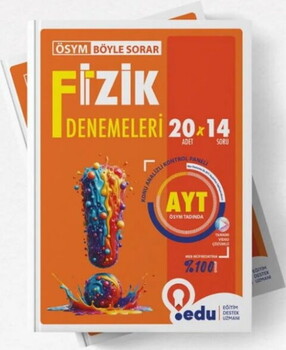 Edu Yayınları AYT Fizik 20 x 14 Branş Denemeleri