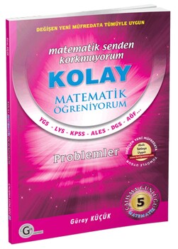  Gür Yayınları Kolay Matematik Öğreniyorum 5 Problemler