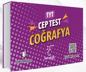  Karekök Yayınları TYT Coğrafya Cep Test
