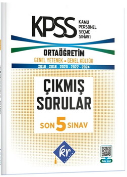 KR Akademi KPSS Lise Ortaöğretim Çıkmış Sorular Son 5 Sınav