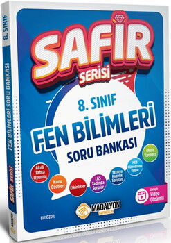 Madalyon Yayınları 8. Sınıf Fen Bilimleri Safir Serisi Soru Bankası