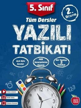  Newton Yayınları 5. Sınıf Tüm Dersler Yazılı Tatbikatı 2. Dönem