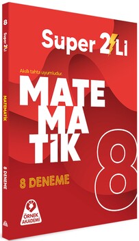  Örnek Akademi 8. Sınıf Süper İkili Matematik Seti
