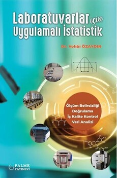  Palme Yayınları Laboratuvarlar İçin Uygulamalı İstatistik