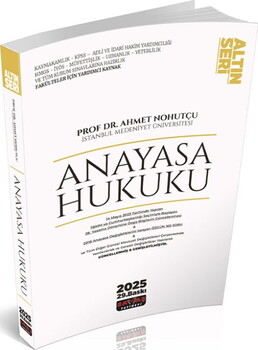  Savaş Yayınları Anayasa Hukuku Konu Anlatımı