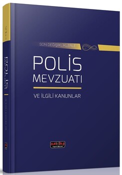  Savaş Yayınları Son Değişiklerle Polis Mevzuatı ve İlgili Kanunlar