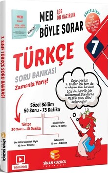  Sinan Kuzucu 7. Sınıf Türkçe Soru Bankası