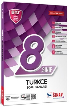  Sınav Yayınları 8. Sınıf LGS Türkçe Soru Bankası