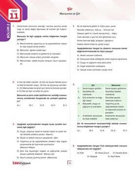  Sınav Yayınları Sınav Kalitesinde AYT Edebiyat Soru Bankası