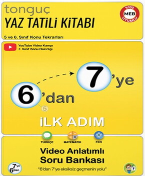  Tonguç Akademi 6 dan 7 ye Hazırlık Kitabı
