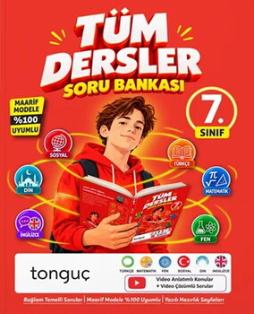 Tonguç Akademi 7. Sınıf Tüm Dersler Soru Bankası
