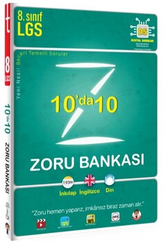  Tonguç Akademi 8. Sınıf 10 da 10 Zoru Bankası