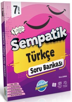  Ünlüler Karması 7. Sınıf Türkçe Sempatik Soru Bankası