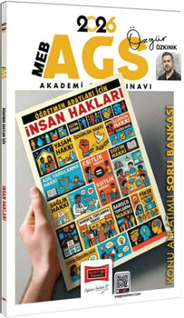  Yargı Yayınları 2026 MEB AGS Öğretmen Adayları İçin İnsan Hakları Konu Anlatımlı Soru Bankası