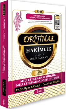  Yetki Yayınları 2026 Milletlerarası Hukuk Milletlerarası Özel Hukuk Orijinal Soru Bankası