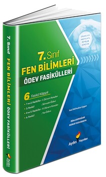  Aydın Yayınları 7. Sınıf Fen Bilimleri Ödev Fasikülleri