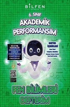  Bilfen Yayıncılık 6. Sınıf Fen Bilimleri Akademik Performansım Defterim