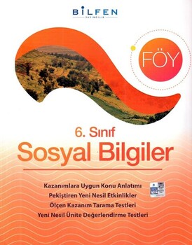  Bilfen Yayıncılık 6. Sınıf Sosyal Bilgiler Öğrenim Föyleri