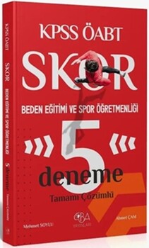 CBA Akademi ÖABT Beden Eğitimi ve Spor Öğretmenliği Skor 5 Deneme