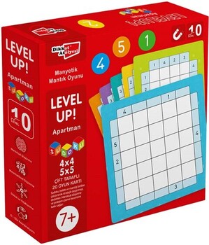  Dikkat Atölyesi Yayınları Level Up 10 - Apartman Sudoku
