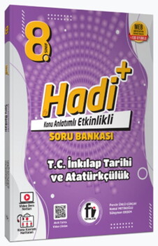 Fi Yayınları 8. Sınıf Hadi+ T.C. inkılap Tarihi ve Atatürkçülük Konu Anlatımlı ve Soru Bankası