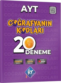  KR Akademi AYT Coğrafyanın Kodları Coğrafya Çözümlü 20 Deneme