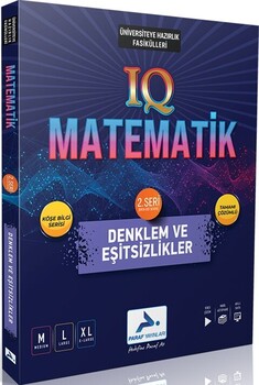  Paraf Yayınları IQ Matematik 2. Seri Denklem ve Eşitsizlikler Soru Kütüphanesi