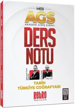  Retro Yayıncılık MEB AGS Tarih Türkiye Coğrafyası Ders Notu