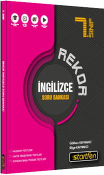  Startfen Yayınları 7. Sınıf İngilizce Rekor Soru Bankası