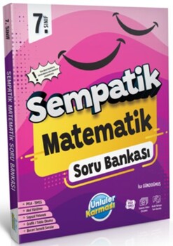  Ünlüler Karması 7. Sınıf Matematik Sempatik Soru Bankası