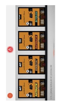  A Yayınları TYT AYT Geometri Son 5 Yıl Çıkmış Soru ve Çözümleri Mobil Kitap