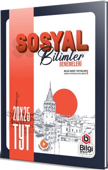  Bilgi Arşivi TYT Sosyal Bilimler 20 x 25 Denemeleri